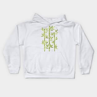 Green Bamboo Kids Hoodie